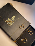The "Amore" Heart Pendant & Earring Set