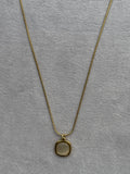 White-stone pendant
