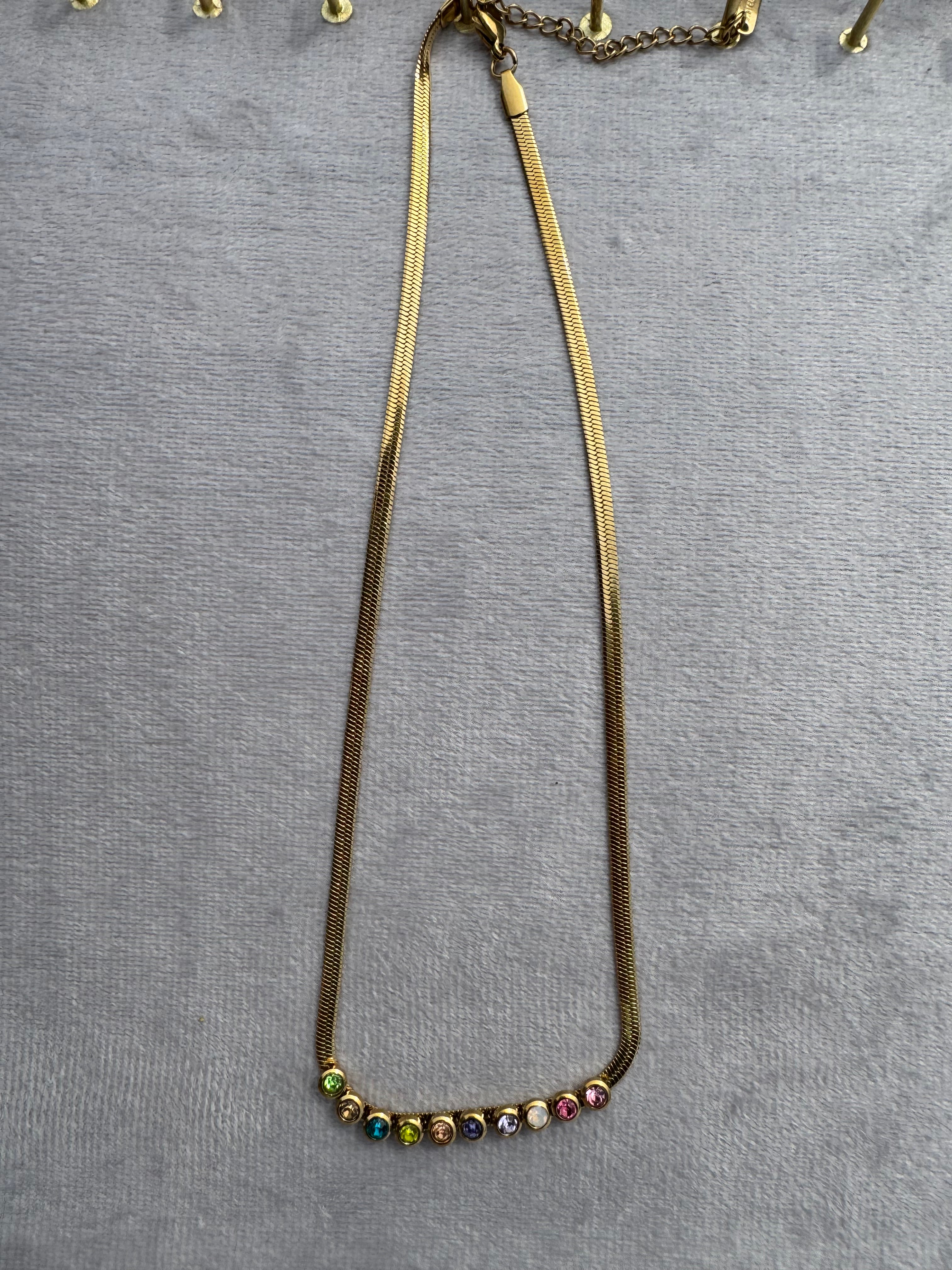 Multiply-stone pendant