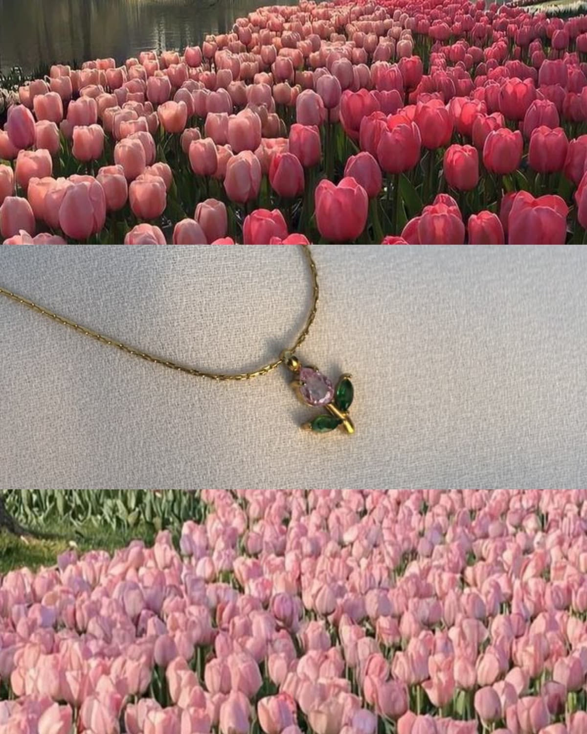 Tiny Tulip pendants for Girls/Women